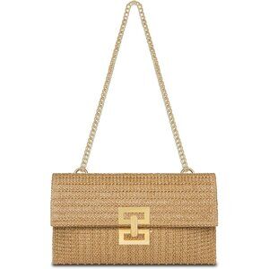 Straw Clutch Purse Ladies Summer Crossbody Handbag Evening Party Decor